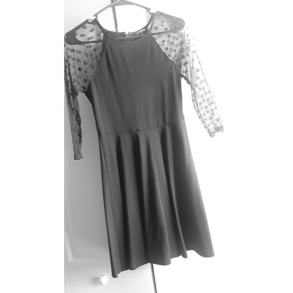 🖤Express skater dress